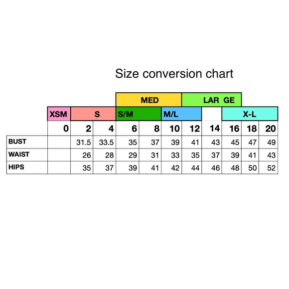 HOW TO CONVERT VINTAGE MEASUREMENTS FOR MODERN SIZING (Dress/top/coat/lingerie) - Picture 9 of 10